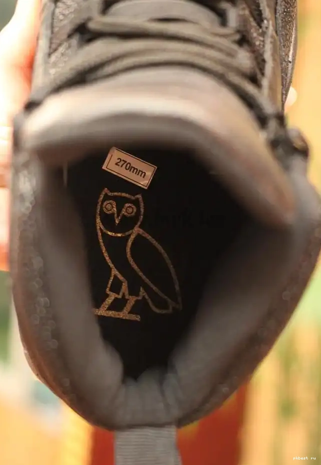 black best Air Jordan X Authentic version Ovo 0601